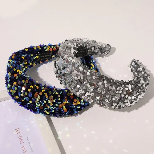 Women Prom Trend Wide Brim Headband Handmade Headbands  20200816G 20200904B