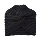 New Wool Winter Warm Knitting Cross Hats DMZ412