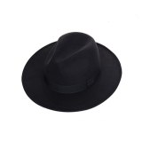 Winter and Autumn Faux Wool Fedora Top Jazz Hats