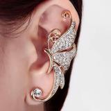 Personality Retro Dragon Geometry Butterfly Earrings 00169-1