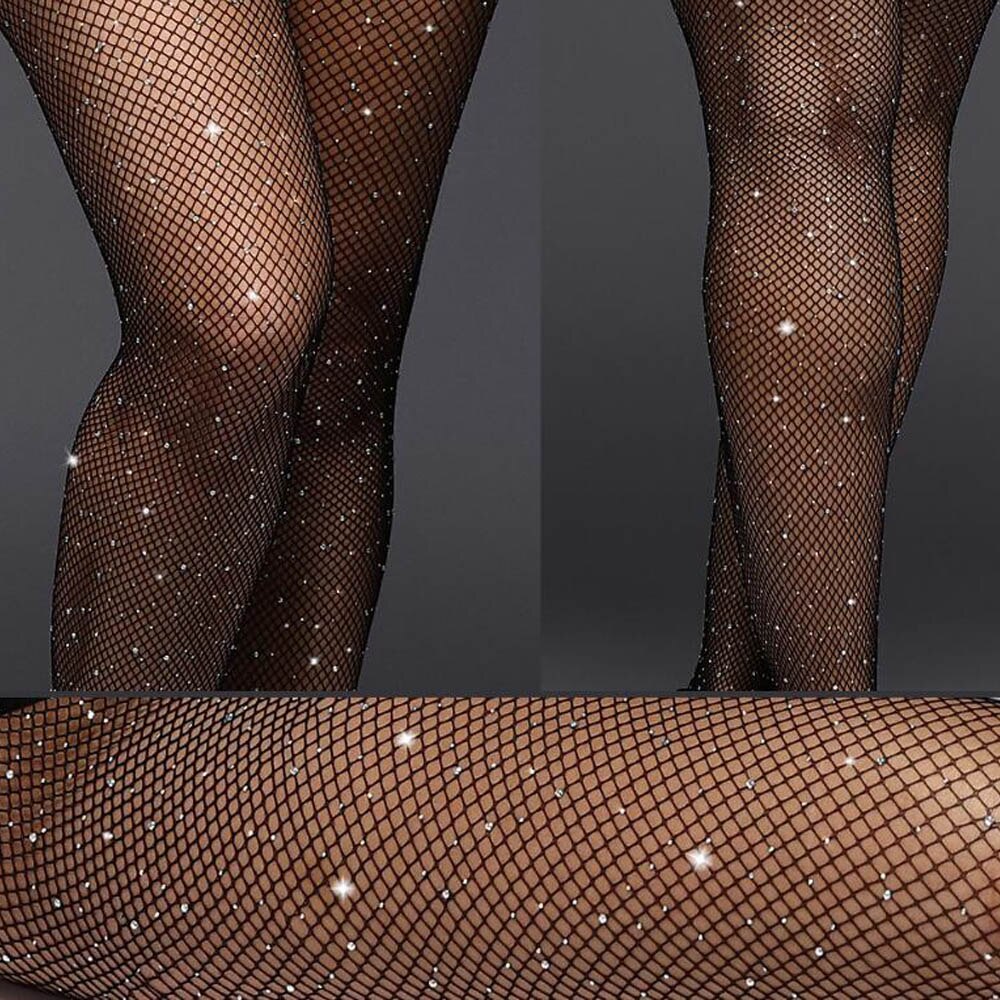glitter stockings plus size