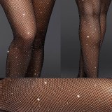 Fishnet Pantyhose Glitter Stockings Lingeries Underwear
