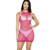 Sexy Fishnet Dress Bodycon Mini Dresss Lingeries Underwear w081