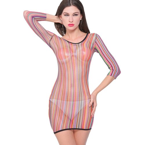Sexy Women Lingeries Transparent Sleepwear Dresses w034