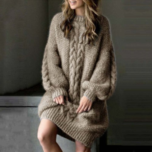 Women's Fashion Sexy Outfits Sweater Dresses PP2328