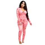 Letters Pattern Home Lounge Pajamas H22233