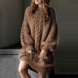 Women's Fashion Sexy Outfits Sweater Dresses PP2328