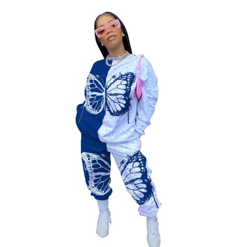 Butterfly Print Cotton Bodysuits JY20135