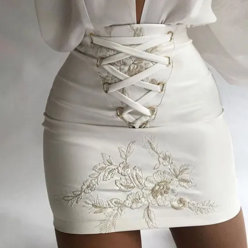 Women's Mini High Waist Skinny Club Wear Pencil Skirts K20J1022435