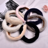 Fashion Real Mink Fur Headband Headbands BF-ALGJ-2334