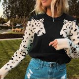 Winter Warm Women Loose Knitted Long Sleeve Sweater Sweaters Tops MY05061