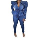 New Women's Jeans Jackets Coat Coats PT712839#