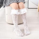 Children's Girl's Lolita Lace Knee High Socks W10516