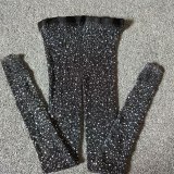 Women Tights Sexy Fishnet Diamond Stockings WZ111324