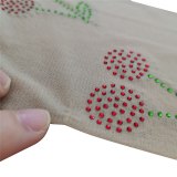 Women's Mesh Cherry Printed Diamond Stockings WZ9029310