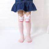 Children's Girl's Lolita Cartoon Rabbit Knee High Socks zt0213