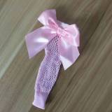 Lovely Mesh Lace Bow-knot Princess Fishnet Short Socks D181526