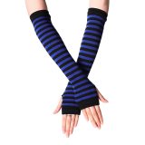 Fashion Women Warmer Knitted Long Fingerless Gloves ST120112