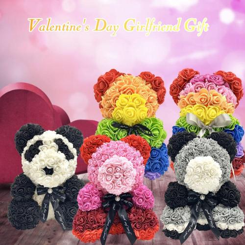 Flowers Rose Bear Toy Teddy Bear Girlfriend Valentine's Day Gift 039410