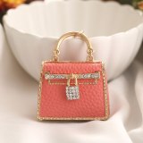 Fashion Popular Custom Creative Leather Mini Bag Keychain YSK01223