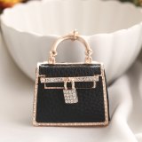 Fashion Popular Custom Creative Leather Mini Bag Keychain YSK01223