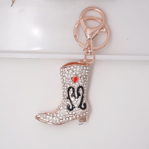 Special Creative Hot-Selling High-Heeled Shoes Metal Keychains YSK00516