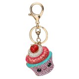 Ice Cream Keychains Lovely Mini Snacks Key Ring Gifts YSK139410