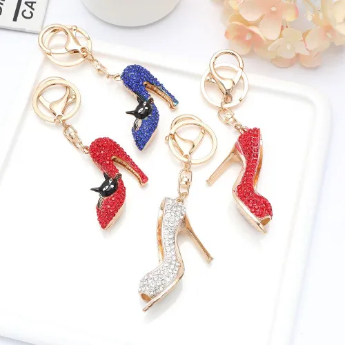 Key Ring Metal Tote Bag Pendant Key Chains YSK15465