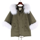 Wool  Large Fur Collar Coat Coats