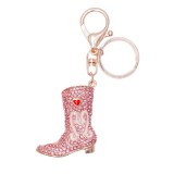Special Creative Hot-Selling High-Heeled Shoes Metal Keychains YSK00516