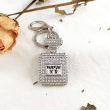 Popular Scent Bottle Bag Metal Keychains Keyrings YSK13344