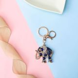 Popular Elephant Diamond Metal Keychains Keyrings YSK05768 YSK05869