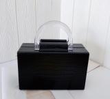 Women Acrylic Transparent Carrying Handle Handbags HCX-200321122