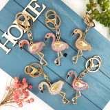 Flamingo Metal Keychains Keyrings YSK109110