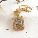 Popular Scent Bottle Bag Metal Keychains Keyrings YSK13344