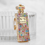 Popular Scent Bottle Bag Metal Keychains Keyrings YSK13344