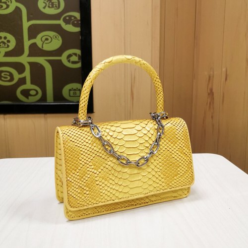 Snakeskin Pattern Chain Handbags  HCX-200630213