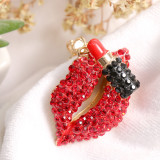 Popular Mouth Diamond Metal Keychains Keyrings YSK17485