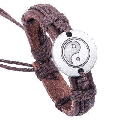 Leather Bracelet Alloy Jewelry Gifts QNW1049510