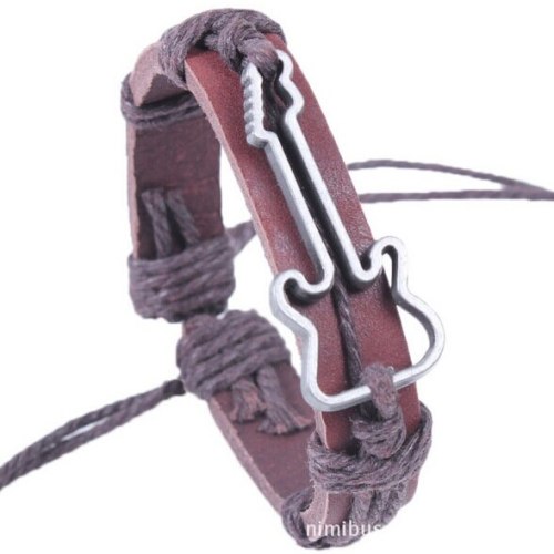 Guitars Mount Leather Men Bracelet Bracelets QNW102233