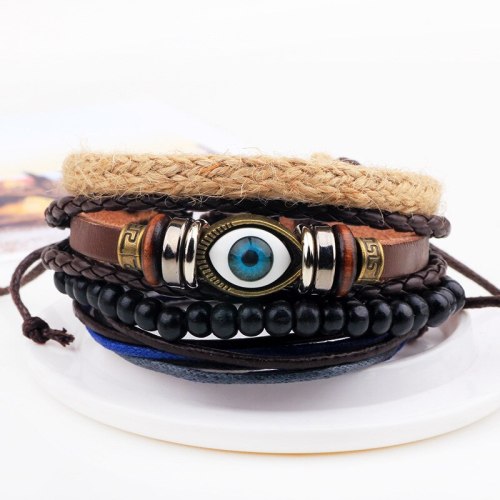 Punk Turkish Evil Eye Bracelet Bracelets QNW401526