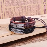 Classic Bracelet Men Vintage Leather Braided Men Bracelets QNW1069710