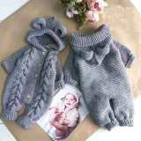 Newborn Infant Baby Girl Boy Winter Warm Sweater Coat Coats 0059610