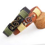 Music Note ID Bracelet Vintage Charm Music Note Rock Bracelets QNW220011