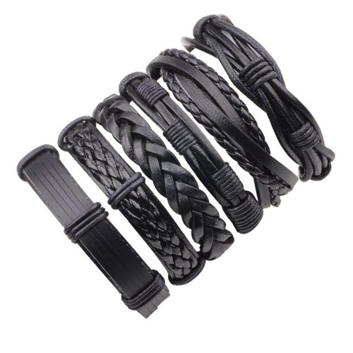 Fashion Leather Punk Bracelet Bracelets QNW404758