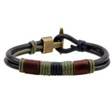 Pure Handmade Genuine Leather Bracelet Bracelets QNW2191102