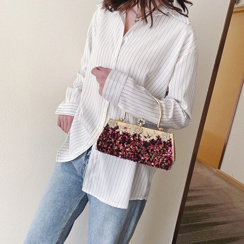 Fashion Shiny Mobile Phone Handbag Crossbody Bags 807384
