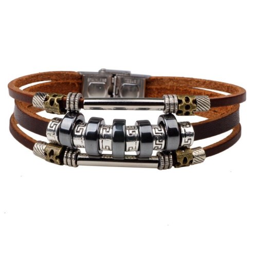 Cuff Bangle Leather Bracelets QNW220415