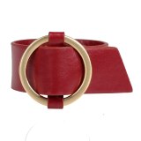 Classic Rock Bracelet Wide Leather Bracelets QNW222637