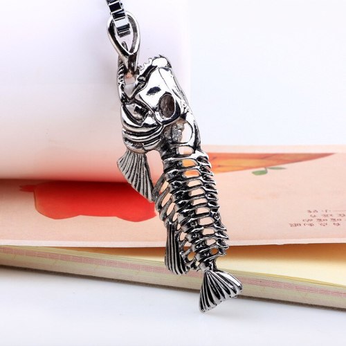 Men Fashion Fish Necklace Necklaces QNN503849